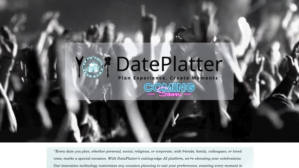 DatePlatter: AI-Powered Personalized Event & Experience Planning Platform