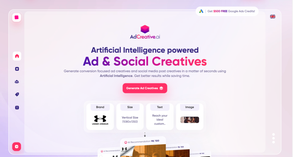 AdCreative.ai: AI-Powered Ad Creative & Banner Generator for Conversions