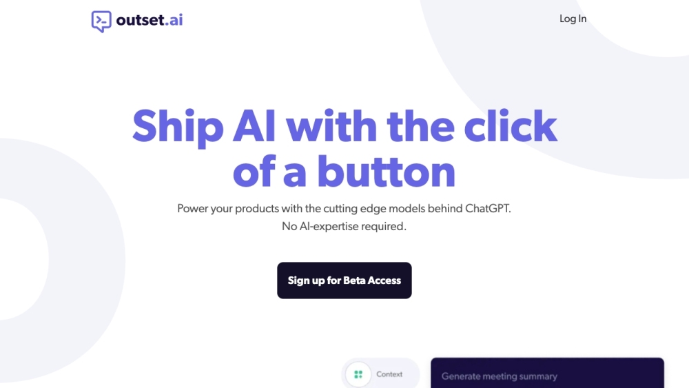 Outset.ai: AI-moderated Platform for Automated Interview Research