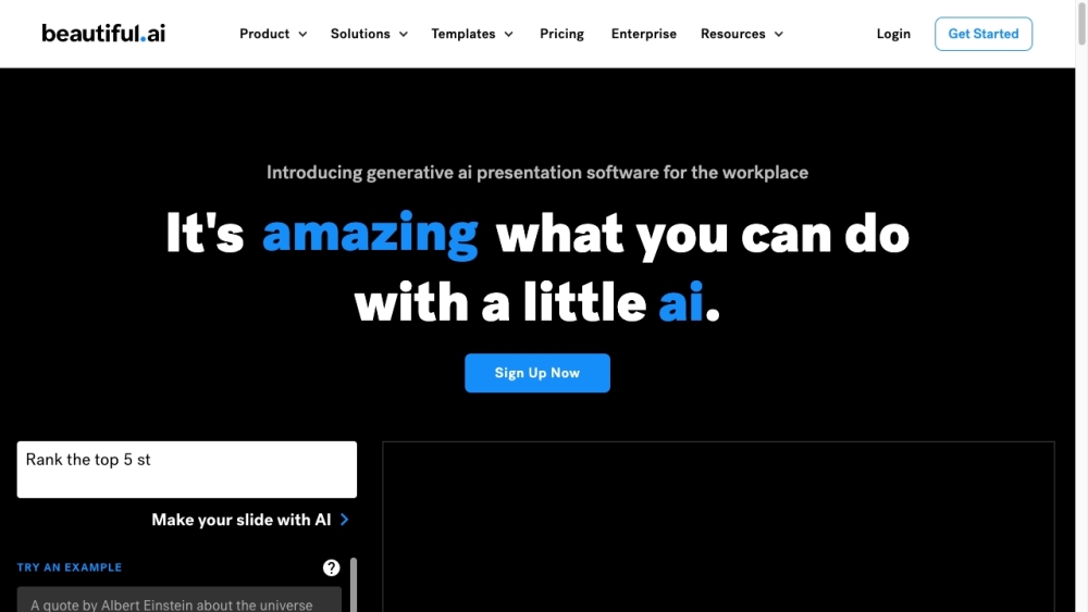 Beautiful.ai: AI-Powered Team Presentation & Design Tool, No Skills Needed