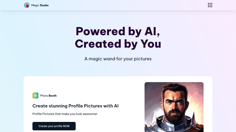 Magic Studio: AI Image Editing and Creation Platform, Automated Editing