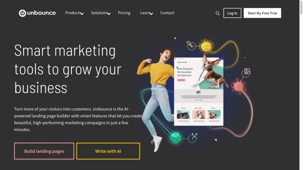 Unbounce: AI-Powered Landing Page Builder for Conversions & Optimization