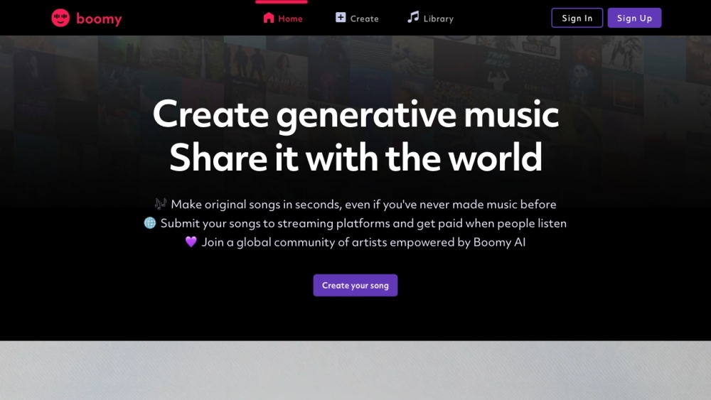 Boomy: AI-Powered Platform for Unique, Endless Music Generation