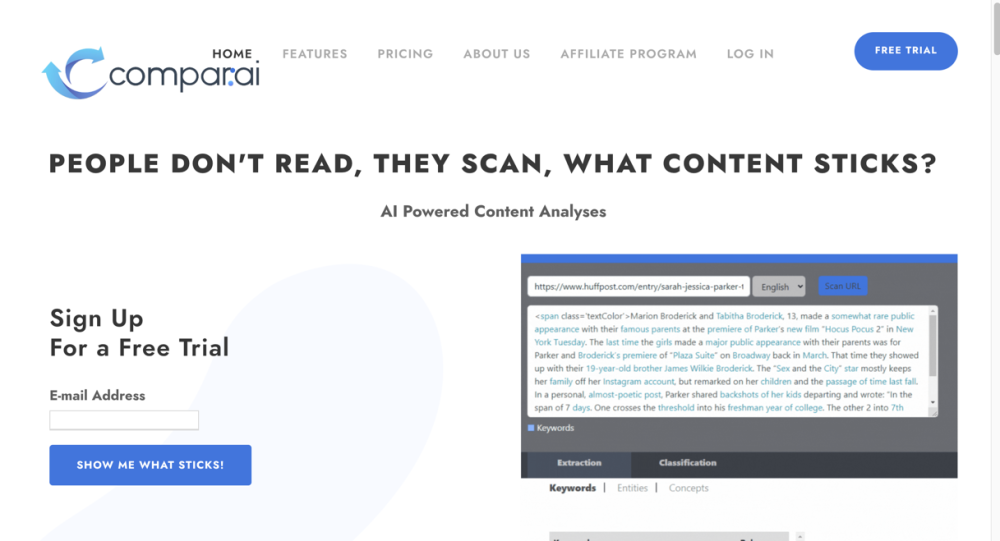 Compar.ai: AI-Powered Content Analysis for Better Conversions