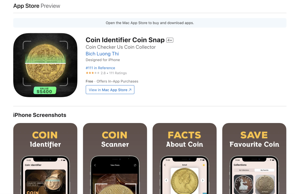 Coin Snap: AI-Driven Coin Recognition - Accurate Results in Seconds