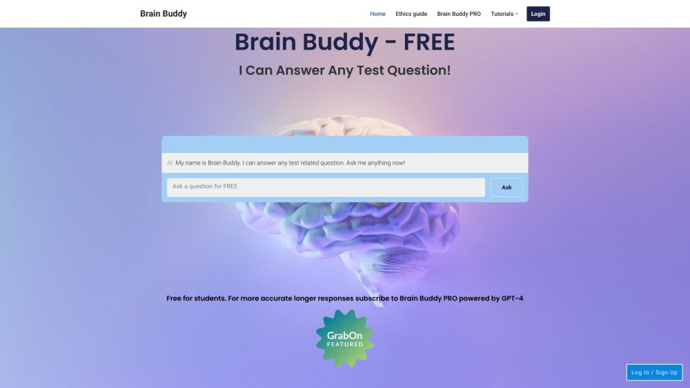 Brain Buddy: Free Virtual Teacher for Clear Student Answers