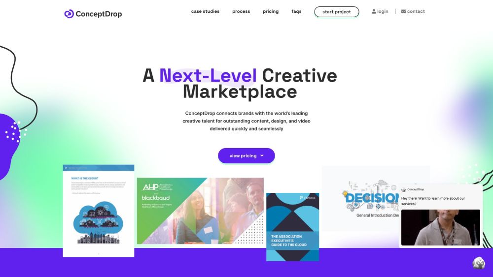 **ConceptDrop: AI-Powered Freelance Matching for Graphic Design Projects**