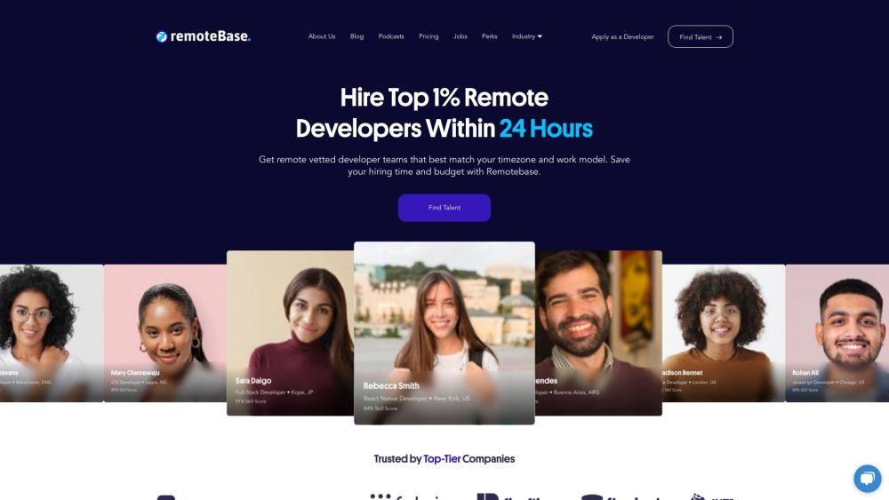 Remotebase: Hire Top 1% Software Engineers Available Instantly