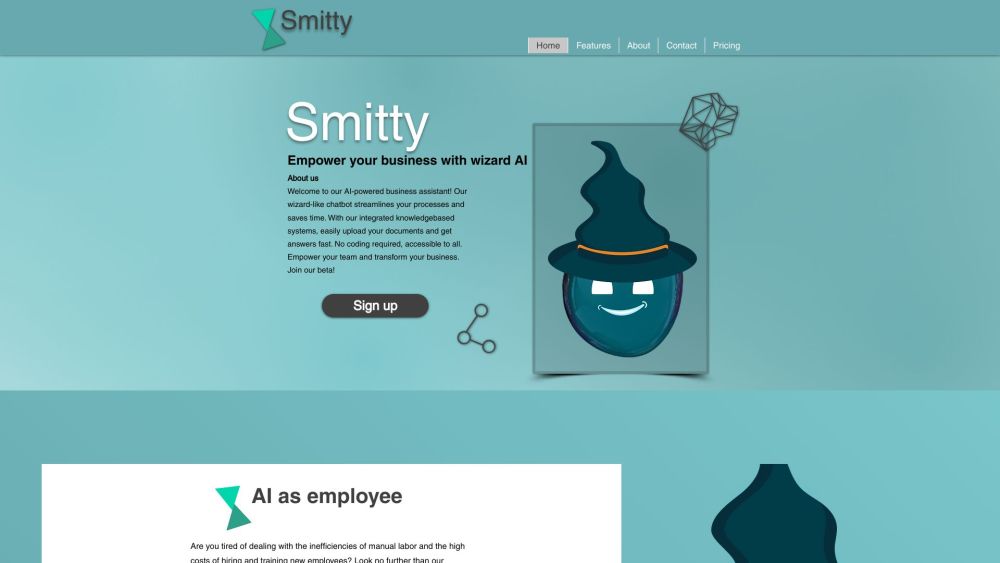 Smitty.ai: Instant Employee Assistance & Efficiency Chatbot