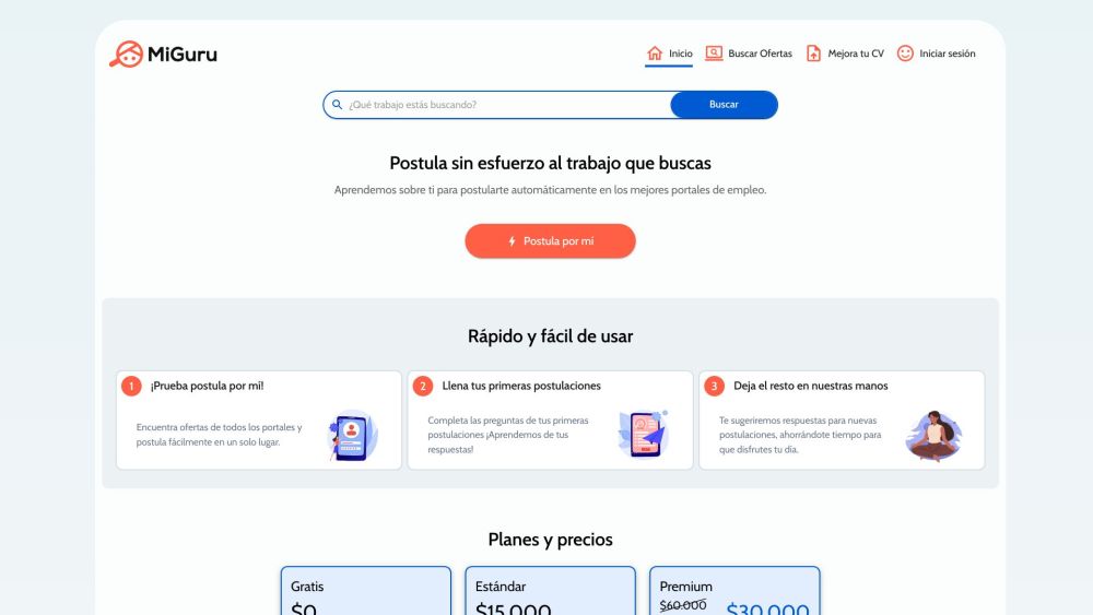 MiGuru: Job Search, AI Application & CV Tools for Job Success