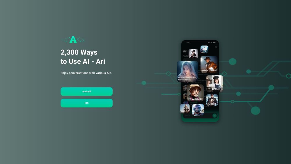 2,300 Ways to Use AI - Ari: Explore 2,300 Fun AI Chatbot Conversations