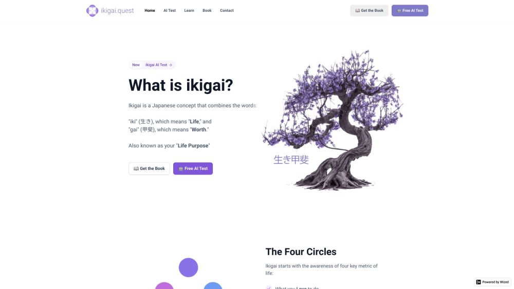 ikigai.quest : Discover Life Purpose & Happiness with AI Platform