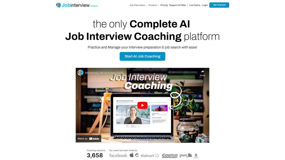 Job Interview Coach: Advanced Online Platform for Interview Success