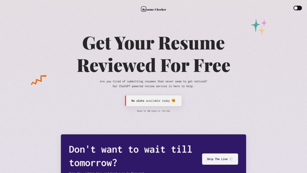 AI Resume Checker: Analyzes & Improves with Personalized AI Tips