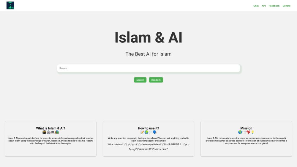 Islam & AI: Empower Islamic Education with Advanced AI and ML Tools