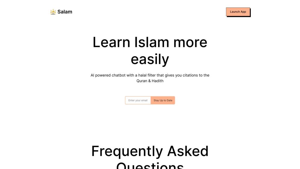 Salam Chat: AI Chatbot for Islam Learning with Accurate References