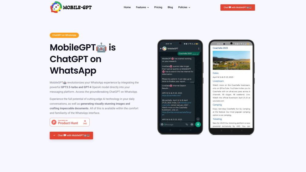 MobileGPT: Revolutionize WhatsApp with AI for Superior Communication