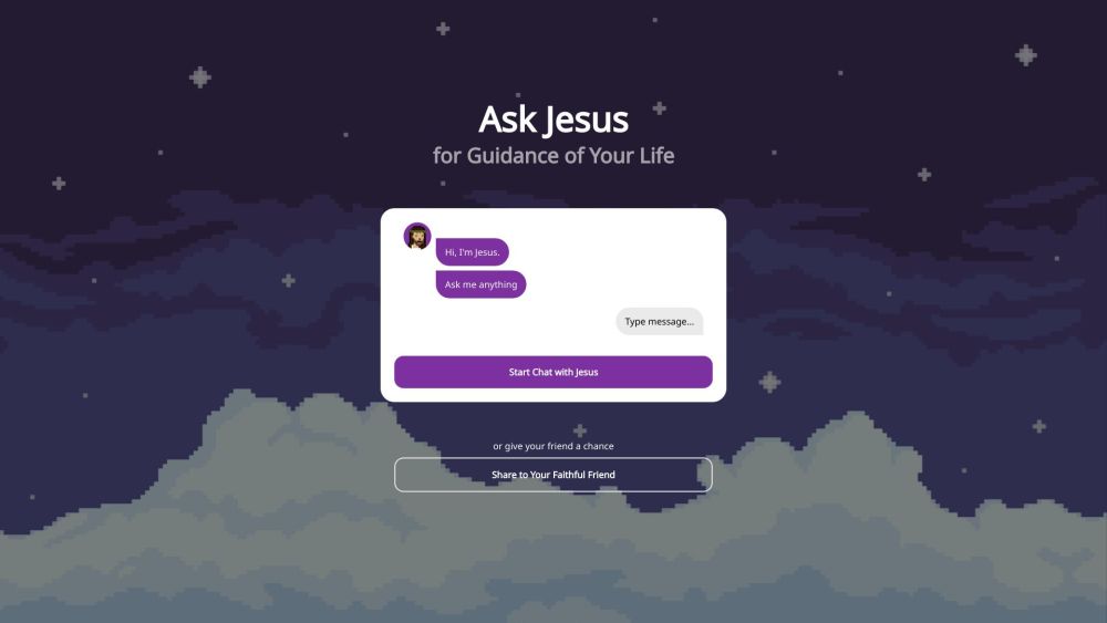 AskJesus: AI Chatbot for Guidance & Answers : Instant Help & Wisdom