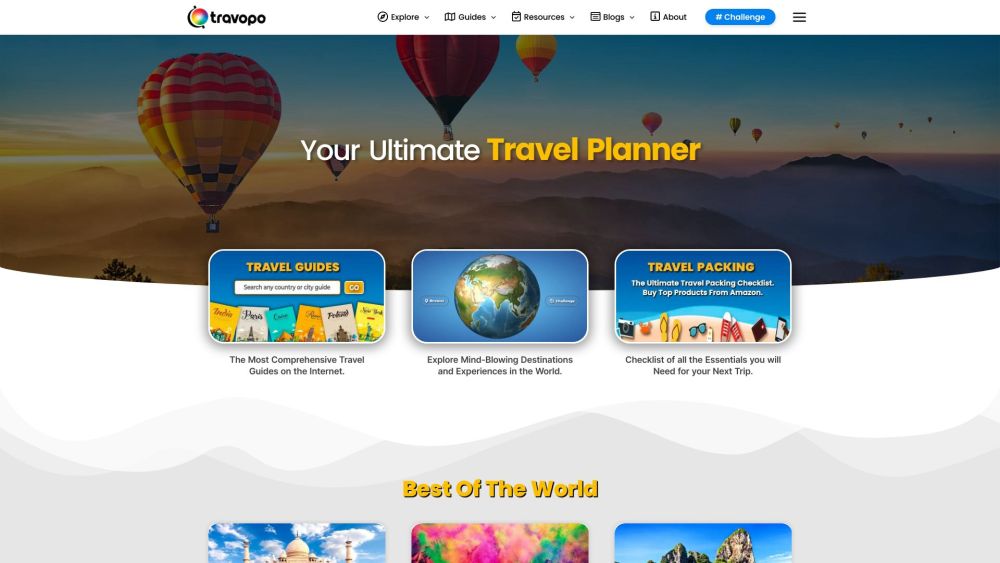 Travopo: Travel Tools & Resources for Comprehensive Trip Planning