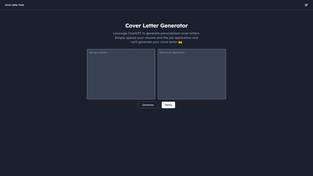 Cover Letter Tools: Create Personalized Cover Letters Easily & Fast