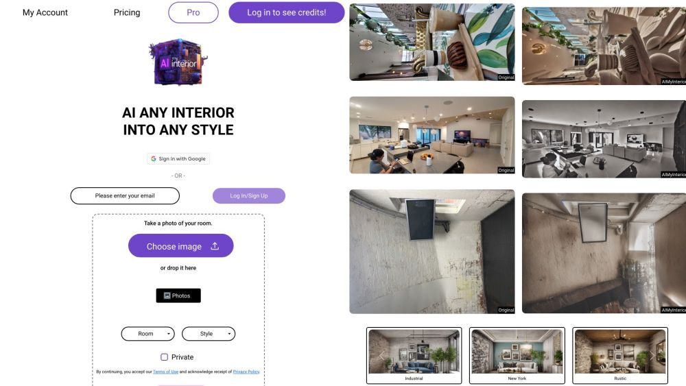 AI My Interior: Transform & Visualize Rooms with AI Rendering Tech