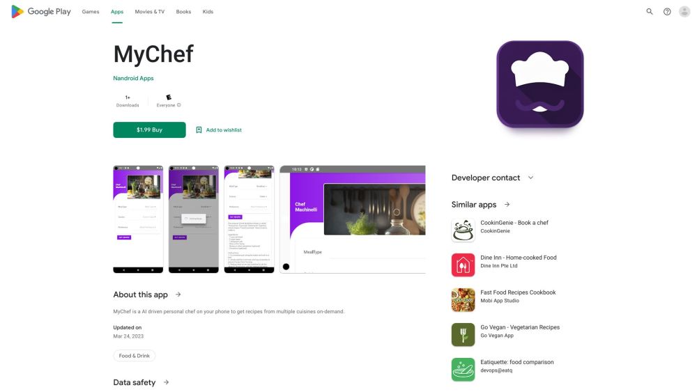 MyChef: Recipes from Diverse Cuisines with OpenAI's Power