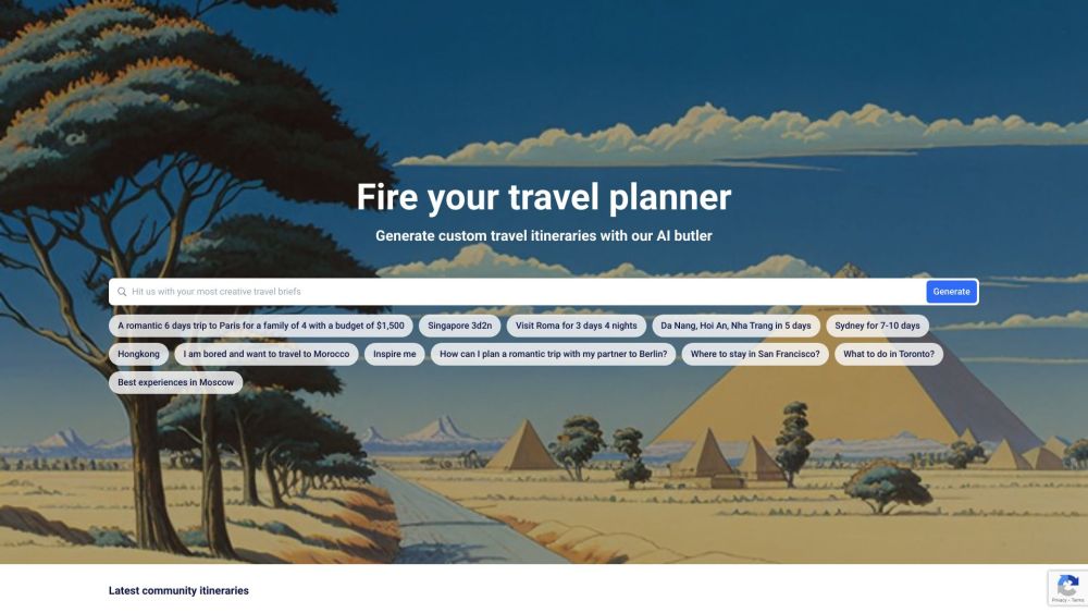 Plantrips: AI Travel Planner for Quick, Custom Itineraries