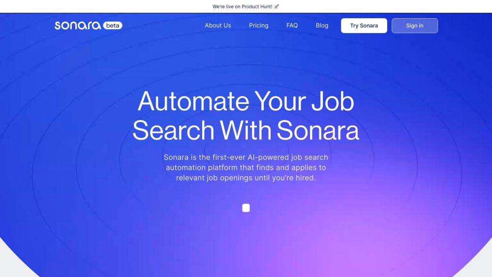 Sonara: AI Job Search Simplification & Application Automation Tool