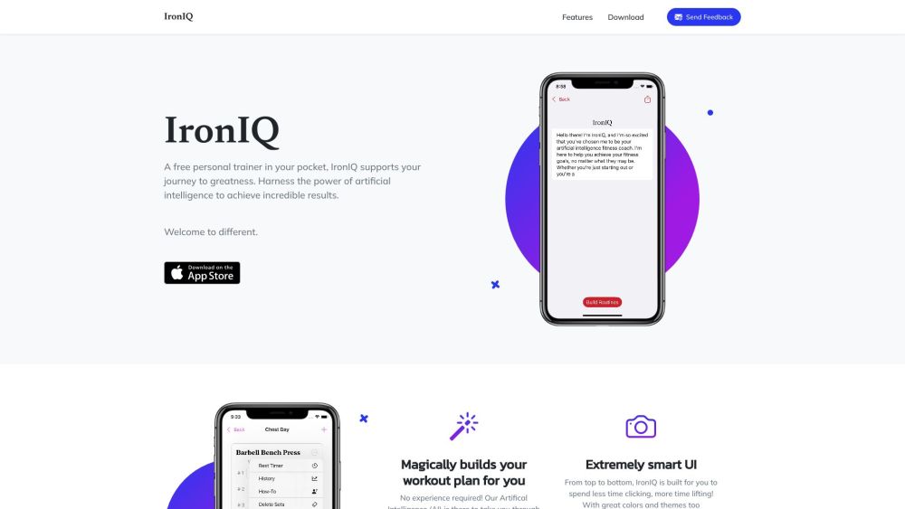 IronIQ: AI-Powered App to Achieve Remarkable Fitness Goals