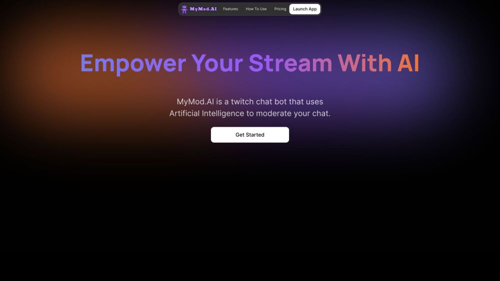 MyMod.AI: Smart AI-Powered Twitch Chat Bot for Effective Moderation