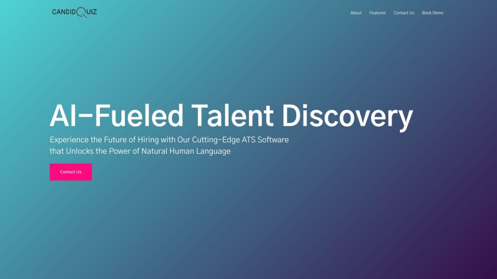 Candidquiz: AI Talent Discovery - Streamline Evaluation, Eliminate Bias