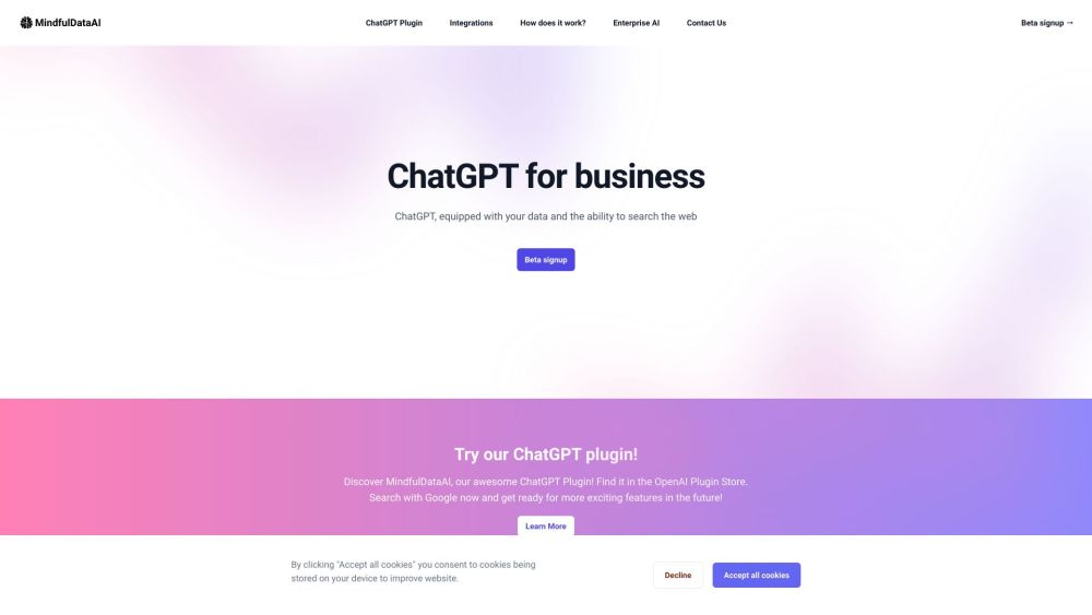 MindfulDataAI: AI Chatbot for Productivity & Data-Driven Decisions