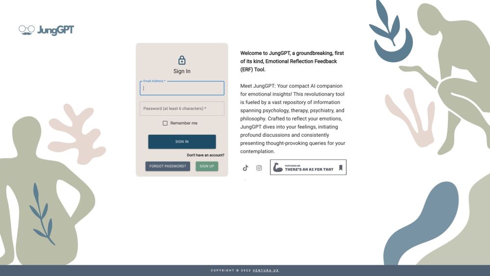 Jung GPT: AI Chat Tool for Emotional Reflection & Support