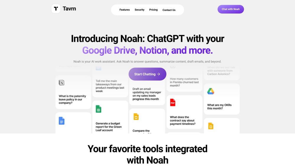 Noah: AI Assistant | ChatGPT-Powered Task Automation