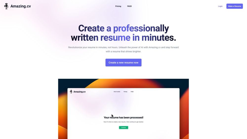 Amazing.cv: Professional Resume Writing for a Winning CV Revamp