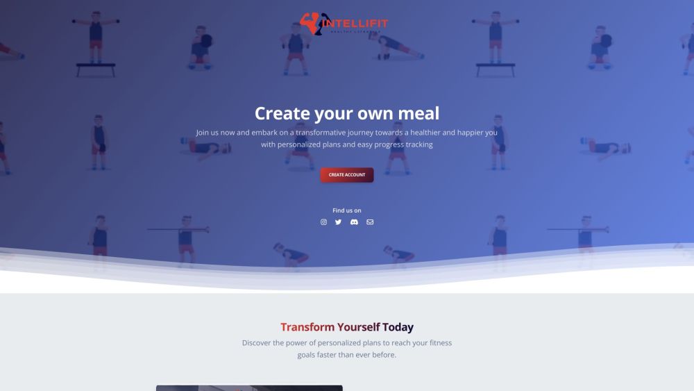 IntelliFit Coach: AI Personalized Fitness & Meal Plans for Your Goals