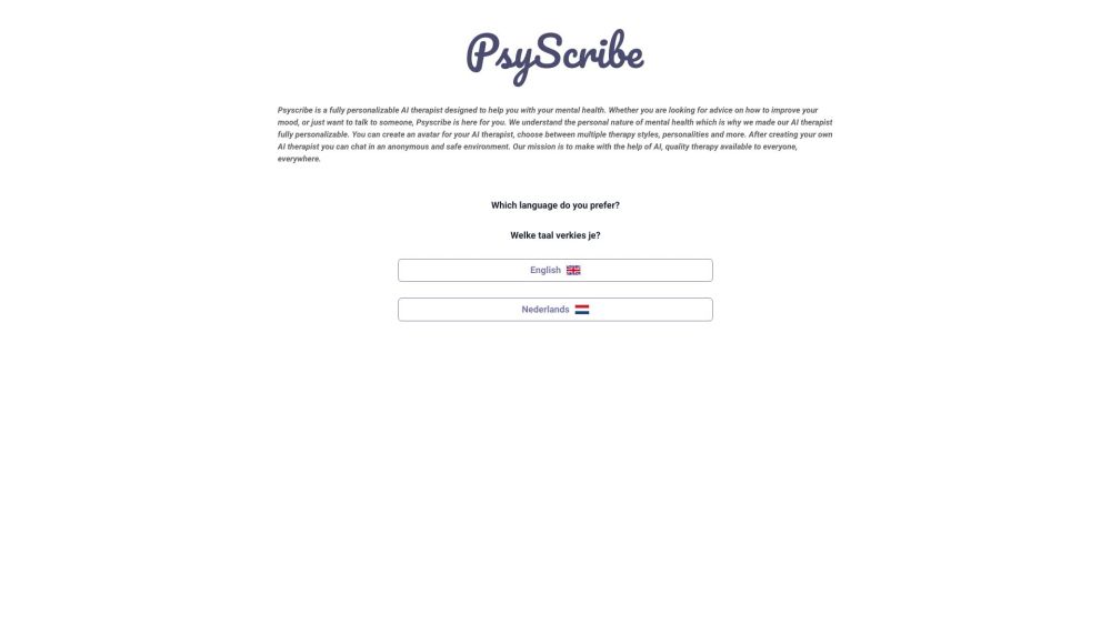 PsyScribe: Cost-Effective, Anonymous, Secure AI Therapy Support