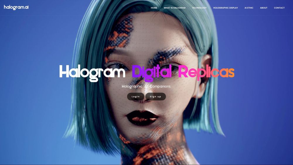 **Halogram AI | Mood Booster : Personalized, Immersive AI Companion Experience**