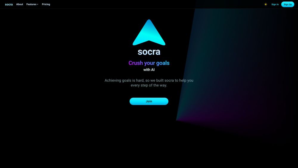 **Socra: Achieve Goals with AI - Transform Your Life Effortlessly**