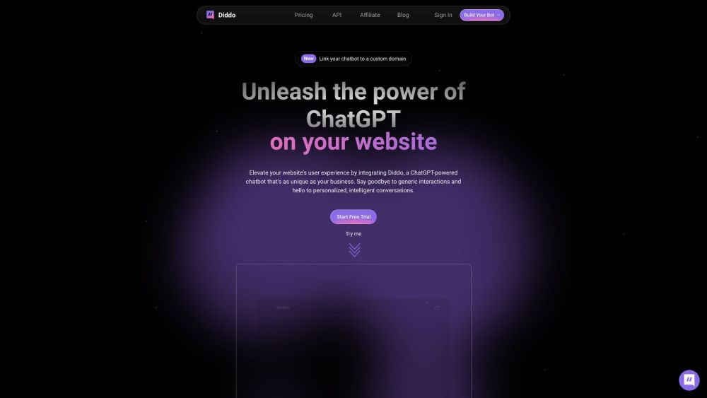 **Diddo: Custom GPT Chatbots Tailored to Your Business Needs**