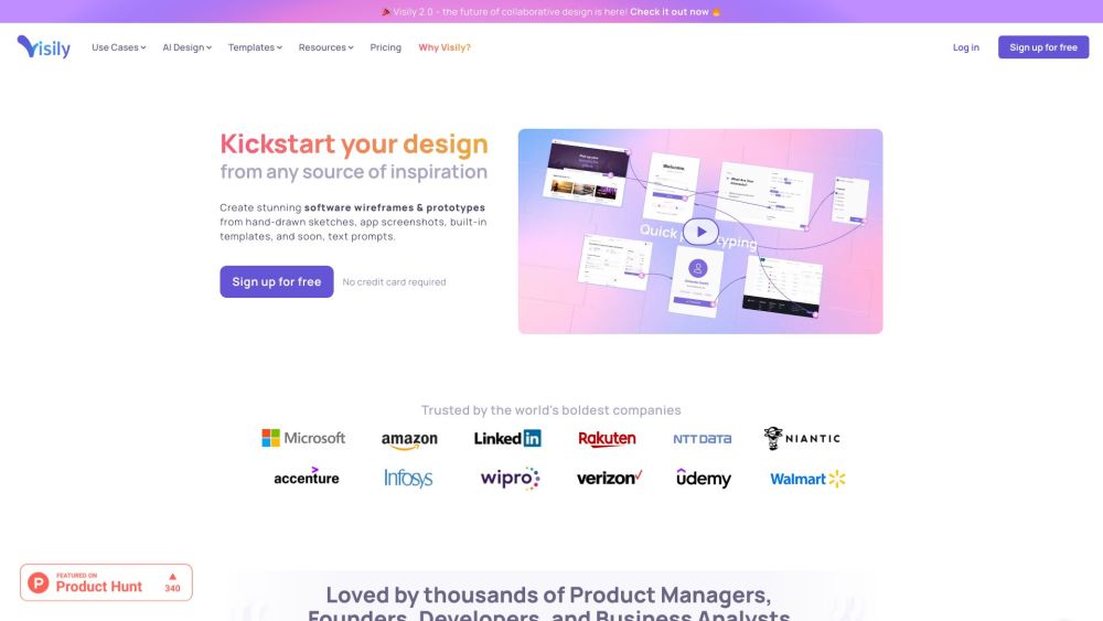 **Visily: Fastest Way to Build Beautiful Wireframes & Prototypes**