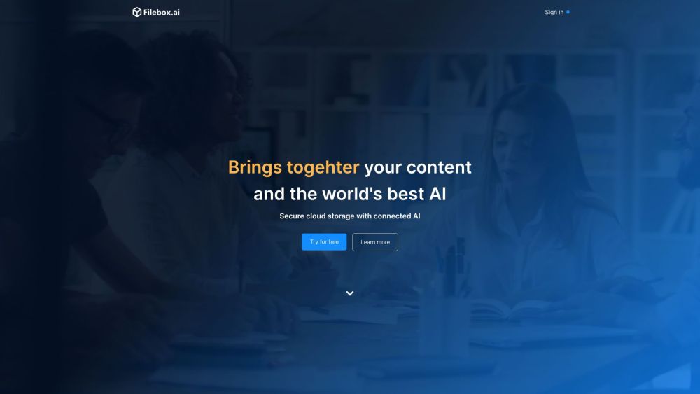 Filebox: Cloud Storage with Advanced AI Features for Seamless Management