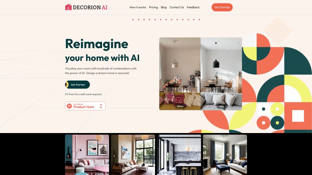 **Decorion: AI-Powered Interior Design Magic for Your Home**