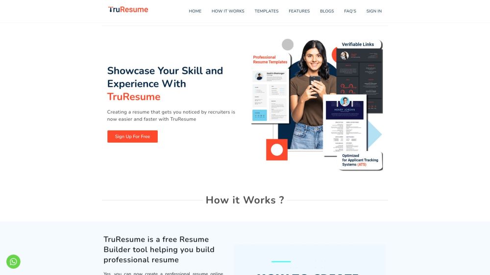 TruResume: Create Pro Student Resumes Online in Minutes Easily