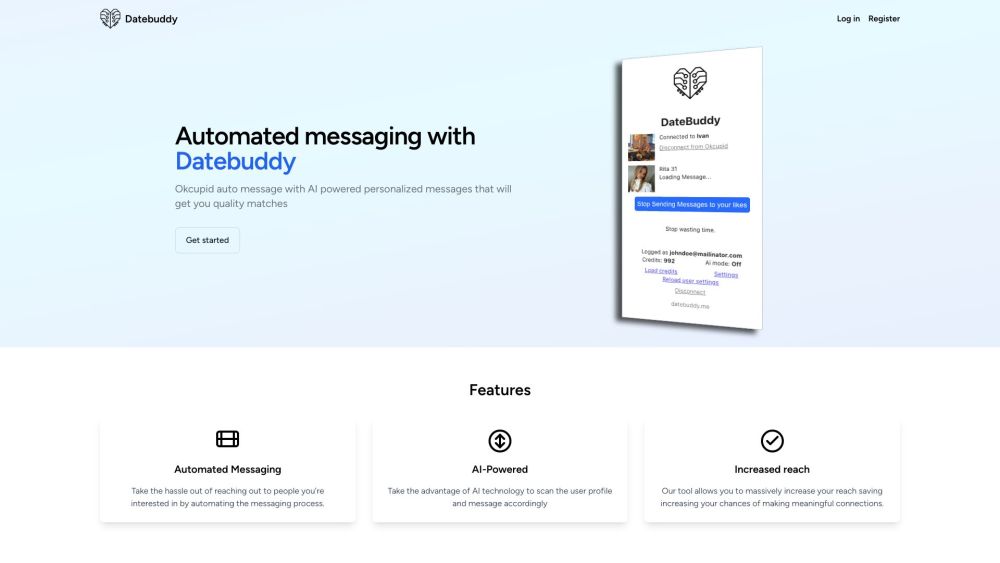 Datebuddy: AI Messaging Automation for OkCupid Connections