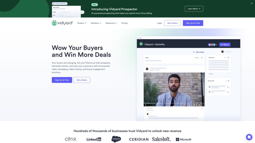 Vidyard: Boost Leads & Sales with Video Tools for Marketing Teams