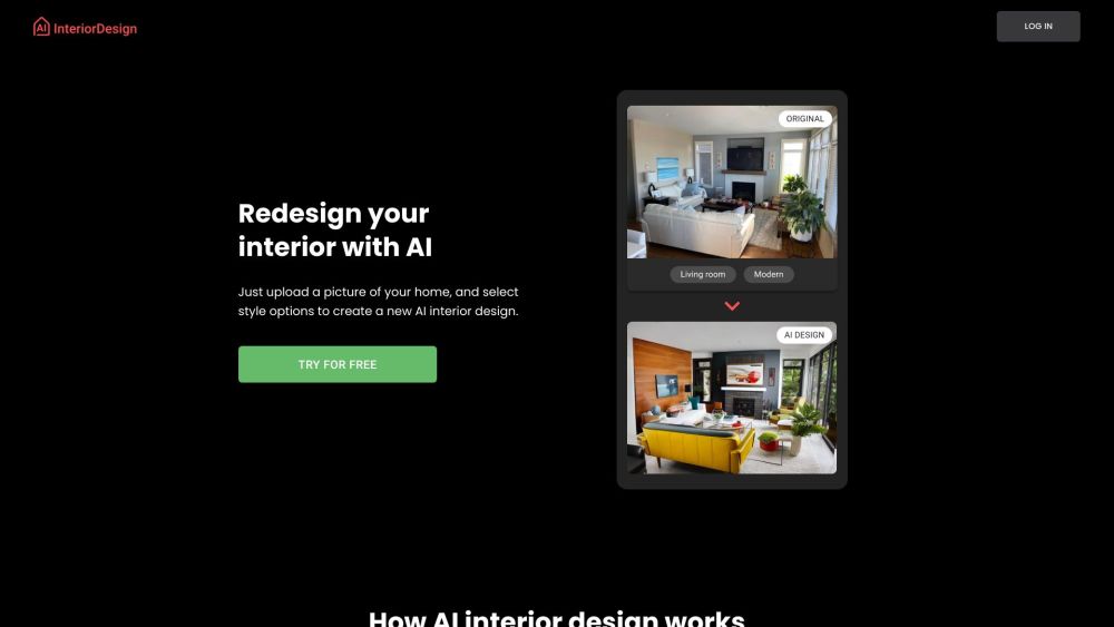 AI Interior Design: AI-Powered Tool for Interior Space Redesign