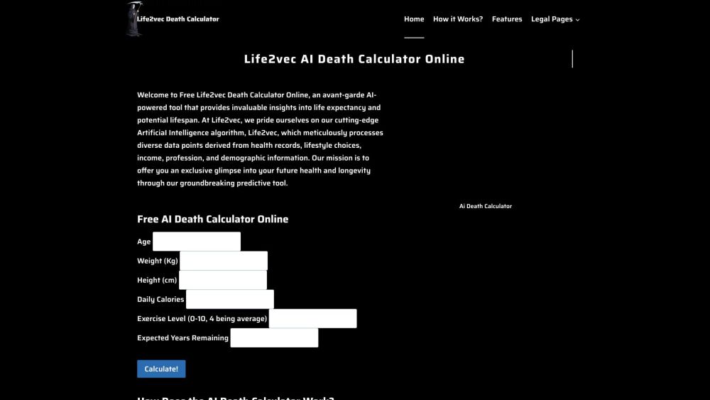 Life2vec AI Death Calculator: Life Expectancy & Financial Insights