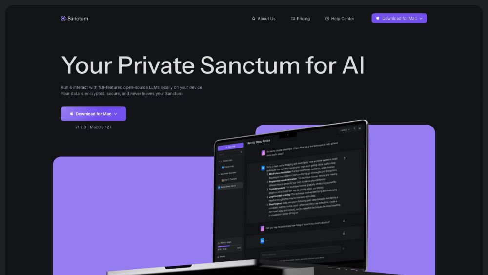 Sanctum : Secure and Private AI Assistant for Ultimate Protection