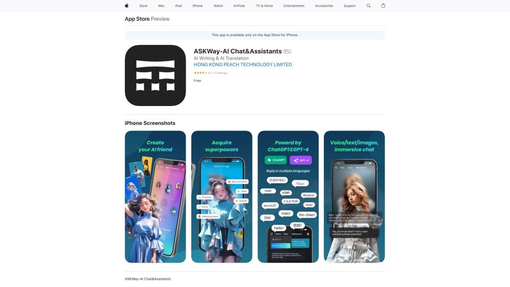 ASKWay-AI Chat&Assistants: Unleash Creativity with AI Companions